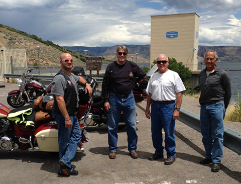 Group at Blue Mesa Dam