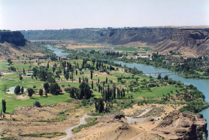 Snake River Canyon at Twin Falls